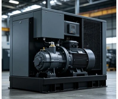 Compressore a vite PM a iniezione d'olio